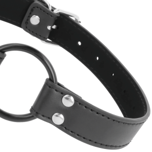 Darkness Ringknebel met Metalen Ring 3,6 cm voor BDSM-spelletjes Darkness Ringknebel met Metalen Ring 3,6 cm voor BDSM-spelletjes - Afbeelding 3