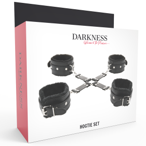 Darkness Lederhandboeien voor voeten en handen zwart Darkness Lederhandboeien voor voeten en handen zwart - Afbeelding 9
