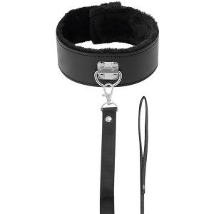 Darkness gevoerde halsketting met titanium ketting, zwart Darkness gevoerde halsketting met titanium ketting, zwart - Afbeelding 2