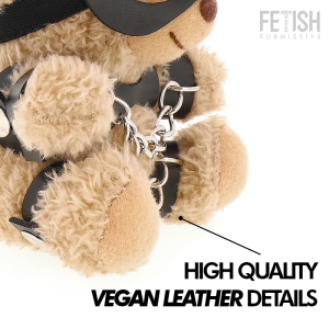 Fetish Submissive Mishka Teddybeer BDSM-model met Konijnenorenmasker Fetish Submissive Mishka Teddybeer BDSM-model met Konijnenorenmasker - Afbeelding 4