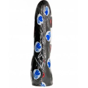 All Black Realistische Dildo met Eikel en Gebogen Schacht All Black Realistische Dildo met Eikel en Gebogen Schacht - Afbeelding 3