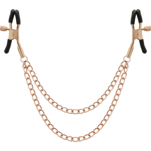 Coquette Chic Desire Fantasy-nippelclips met ketting van nikkelvrij metaal Coquette Chic Desire Fantasy-nippelclips met ketting van nikkelvrij metaal - Afbeelding 4