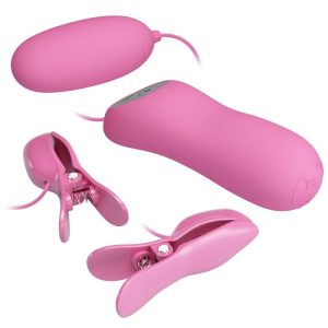 Pretty Love Vibrator met pincet, vibratie en elektrische schok, roze Pretty Love Vibrator met pincet, vibratie en elektrische schok, roze - Afbeelding 4