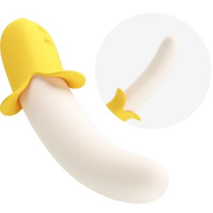 Pretty Love Banana Geek siliconen vibrator met 7 trilstanden, geel Pretty Love Banana Geek siliconen vibrator met 7 trilstanden, geel - Afbeelding 6