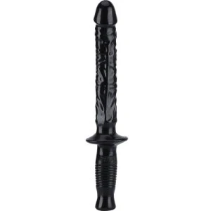 Get Real Dildo Manhandler 38 cm mit Griff, schwarz