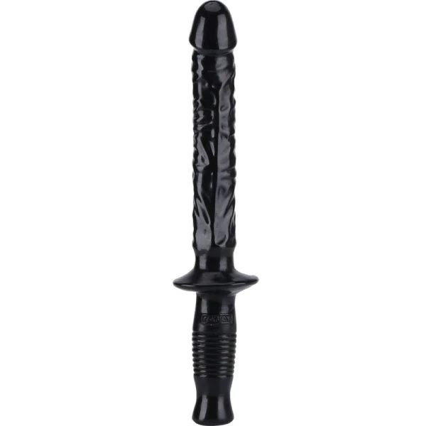 Get Real Dildo Manhandler 38 cm met handvat, zwart