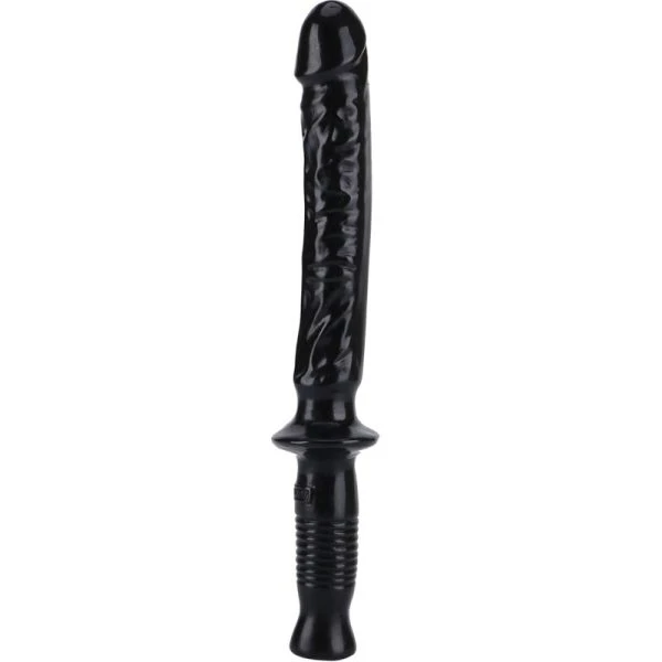 Get Real Dildo Manhandler 38 cm met handvat, zwart