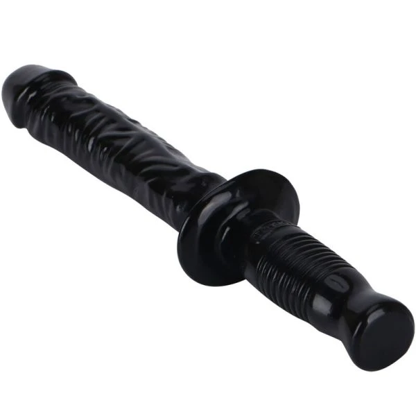 Get Real Dildo Manhandler 38 cm met handvat, zwart