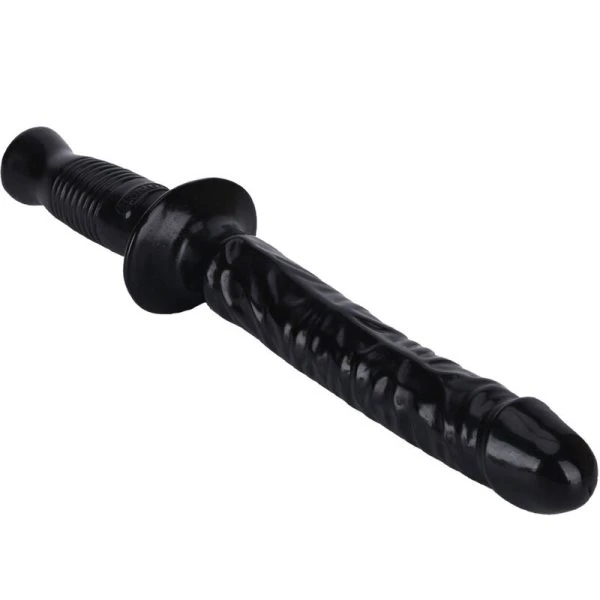 Get Real Dildo Manhandler 38 cm met handvat, zwart