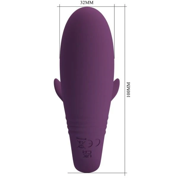 Pretty Love Paarvibrator Jayleen mit App-Fernbedienung Lila