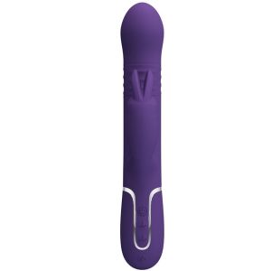 Pretty Love Coale Rabbit Vibrator 4 in 1 mit Klitorisreizer, lila Pretty Love Coale Rabbit Vibrator 4 in 1 mit Klitorisreizer, lila – Bild 3