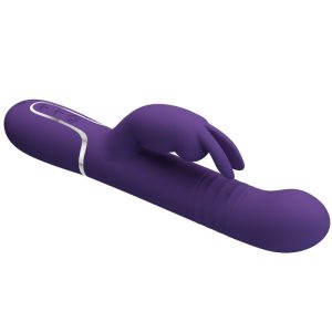 Pretty Love Coale Rabbit Vibrator 4 in 1 mit Klitorisreizer, lila Pretty Love Coale Rabbit Vibrator 4 in 1 mit Klitorisreizer, lila – Bild 5