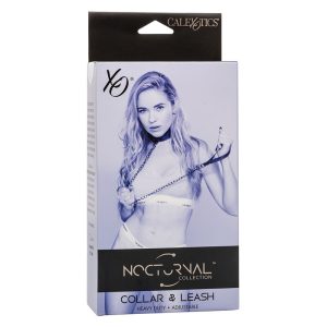 Calexotics Nocturnal Halsband en Lijn Set van leer verstelbaar zwart Calexotics Nocturnal Halsband en Lijn Set van leer verstelbaar zwart - Afbeelding 7