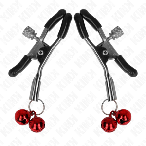 Kink Dubbele Bel-Nippelklem rood Kink Dubbele Bel-Nippelklem rood - Afbeelding 2