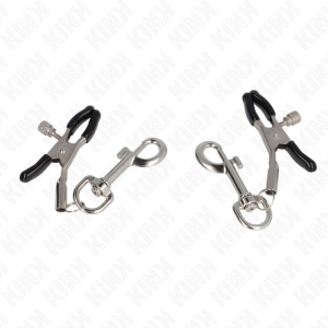 Kink Haken-Nippelklemmen voor gevorderd BDSM-spel Kink Haken-Nippelklemmen voor gevorderd BDSM-spel - Afbeelding 2