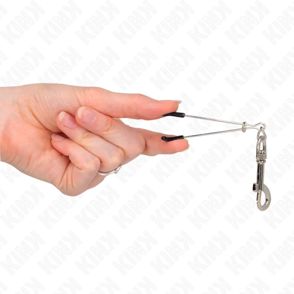 Kink tepelklemmen met haken voor gevorderd BDSM Kink tepelklemmen met haken voor gevorderd BDSM