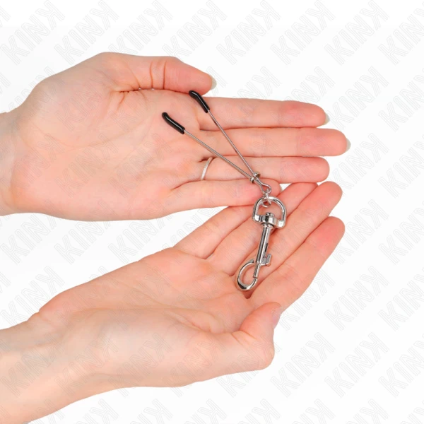 Kink tepelklemmen met haken voor gevorderd BDSM Kink tepelklemmen met haken voor gevorderd BDSM