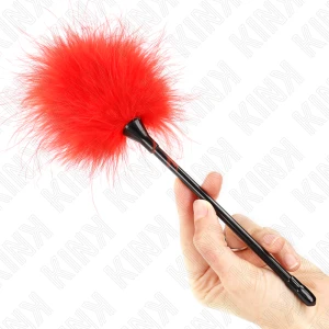 Kink Red Tickle Feathers for Bondage Set