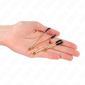 Kink dunne tepelklemmen goud Kink dunne tepelklemmen goud - Afbeelding 4
