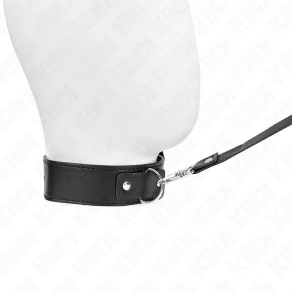 Kink halsketting met verstelbare riem zwart Kink halsketting met verstelbare riem zwart