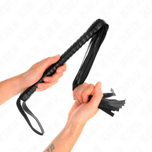 Kink Whip with Black Textured Handle
