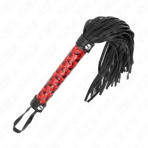 Kink Peitsche mit Rautenmuster