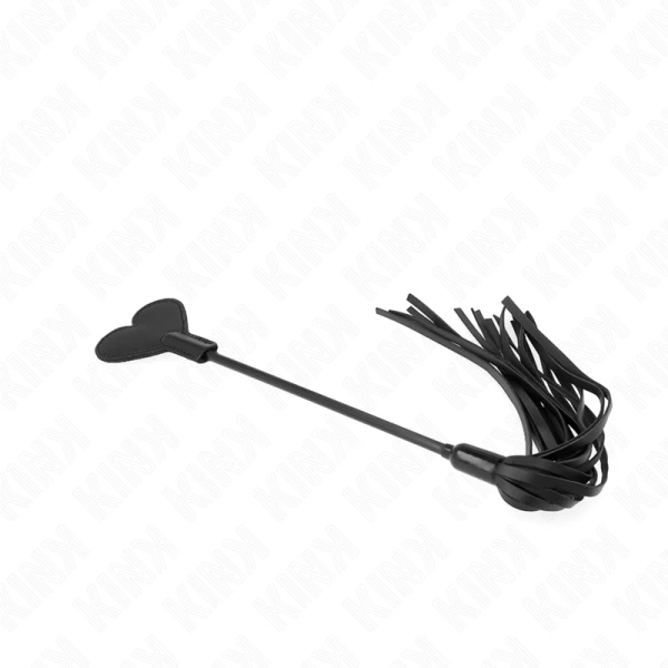 Kink Zweep met Hartplaat voor Fetisjspelletjes