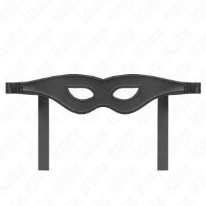 Kink Kunstlederen Masker Model 1 voor BDSM-spelletjes Kink Kunstlederen Masker Model 1 voor BDSM-spelletjes - Afbeelding 2