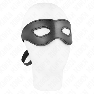 Kink Kunstlederen Masker Model 1 voor BDSM-spelletjes Kink Kunstlederen Masker Model 1 voor BDSM-spelletjes - Afbeelding 1