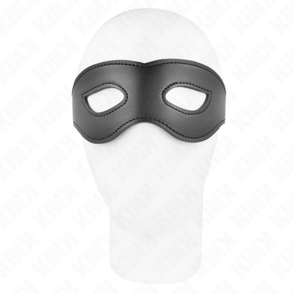 Kink Kunstlederen Masker Model 1 voor BDSM-spelletjes Kink Kunstlederen Masker Model 1 voor BDSM-spelletjes