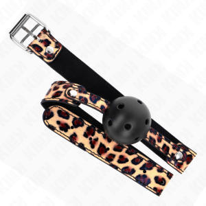 Kink-bal met luipaardprint, ademend Kink-bal met luipaardprint, ademend - Afbeelding 4