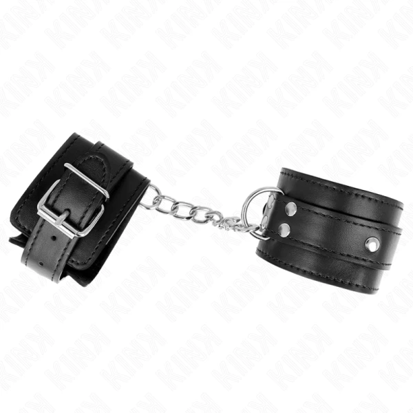 Kink 3 D-ring polsboeien verstelbaar zwart
