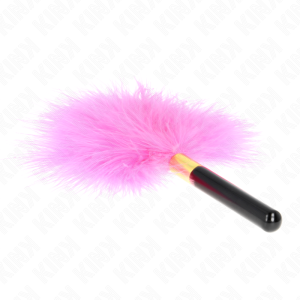 Kink Fuchsia Gold Metall Kitzelfedern Kink Fuchsia Gold Metall Kitzelfedern – Bild 3
