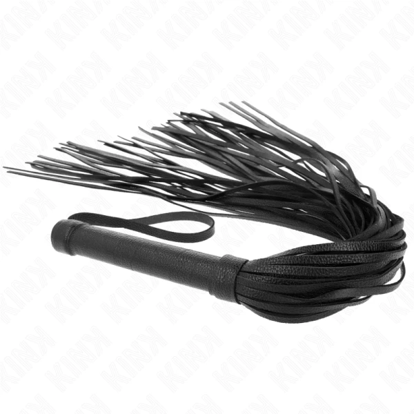 Kink Zwarte Zachte PVC-gesel