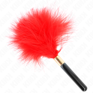 Kink Kitzelfeathers van metaal rood-goud Kink Kitzelfeathers van metaal rood-goud - Afbeelding 2