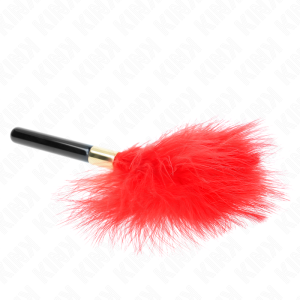 Kink Kitzelfeathers van metaal rood-goud Kink Kitzelfeathers van metaal rood-goud - Afbeelding 4