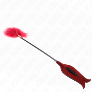 Kink Tickle Feathers met rozenvormig paddle Kink Tickle Feathers met rozenvormig paddle - Afbeelding 4