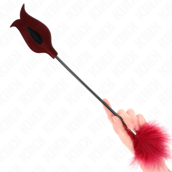 img_190481_5861a193ad2a62a550f39bb48bb447c1_1.png Kink Tickle Feathers met rozenvormig paddle