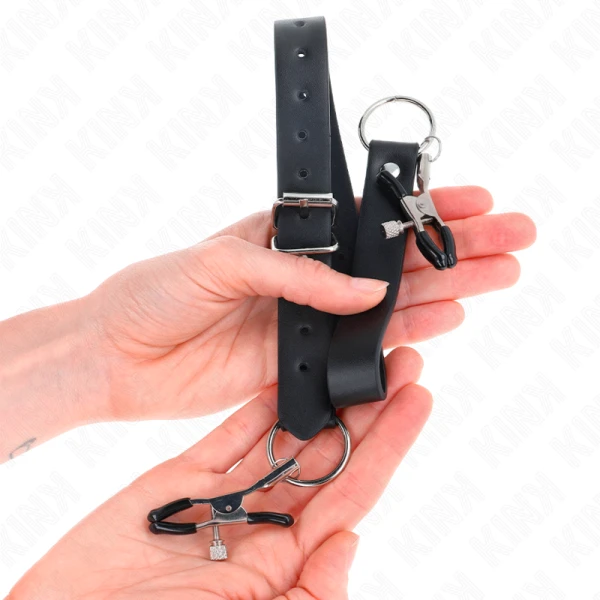 Kink Klitorisklemmen verstelbaar met ketting Kink Klitorisklemmen verstelbaar met ketting