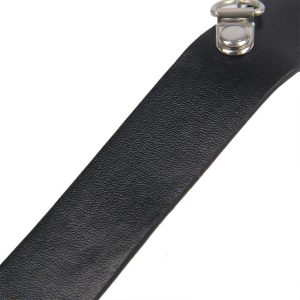 Subblime Bondage Lederriemen Borstklemmen Zwart Eén Maat Subblime Bondage Lederriemen Borstklemmen Zwart Eén Maat - Afbeelding 5