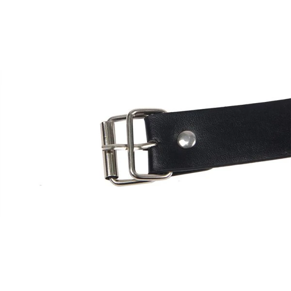 Subblime Bondage Lederriemen Borstklemmen Zwart Eén Maat