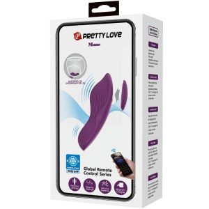 Pretty Love Mane LAY On Clitoris Massager met 10 trillingen en afstandsbediening Paars Pretty Love Mane LAY On Clitoris Massager met 10 trillingen en afstandsbediening Paars - Afbeelding 6