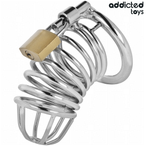 Addicted Toys Locked - Iron Cell Metalen Peniskooi Maat L Addicted Toys Locked - Iron Cell Metalen Peniskooi Maat L - Afbeelding 2