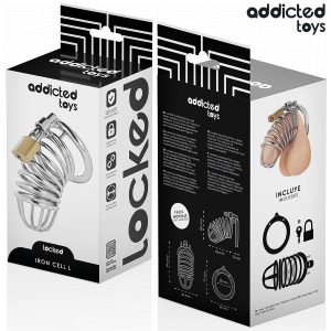 Addicted Toys Locked - Iron Cell Metalen Peniskooi Maat L Addicted Toys Locked - Iron Cell Metalen Peniskooi Maat L - Afbeelding 6