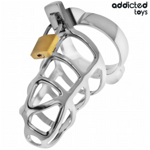 Addicted Toys Peniskäfig Locked aus Metall, Größe S silber Addicted Toys Peniskäfig Locked aus Metall, Größe S silber - Afbeelding 2