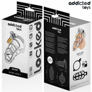 Addicted Toys Peniskäfig Locked aus Metall, Größe S silber Addicted Toys Peniskäfig Locked aus Metall, Größe S silber - Afbeelding 6