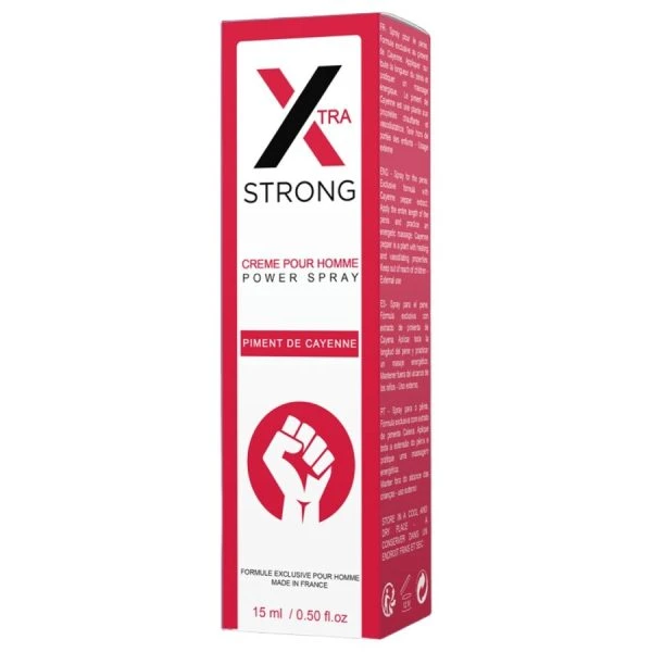 Ruf X Sterke Krachtige Strayer voor de penis stimulerende massagespray