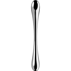 Satisfyer dubbele dildo van massief roestvrij staal met twee uiteinden Satisfyer dubbele dildo van massief roestvrij staal met twee uiteinden - Afbeelding 2