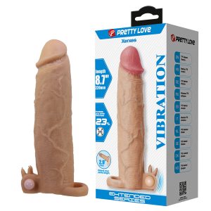 Pretty Love Penishuls met clitorisstimulator en vibratie Xerxes Pretty Love Penishuls met clitorisstimulator en vibratie Xerxes - Afbeelding 2