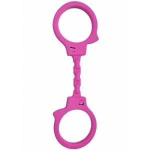 Diablo Picante Silicone Handboeien Fuchsia
